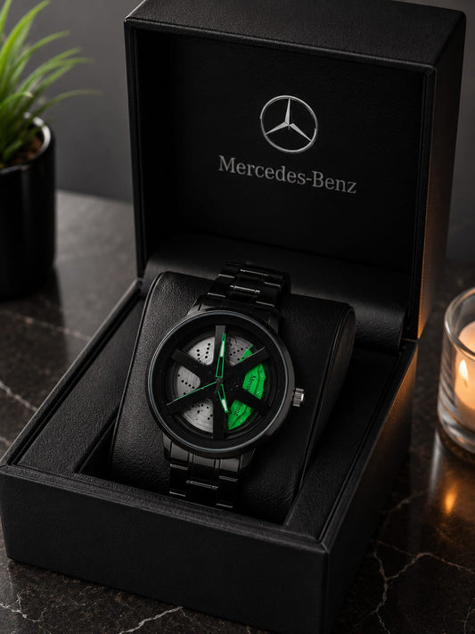 RELOJ CON DISEÑO AUTOMOTRIZ DE LUJO