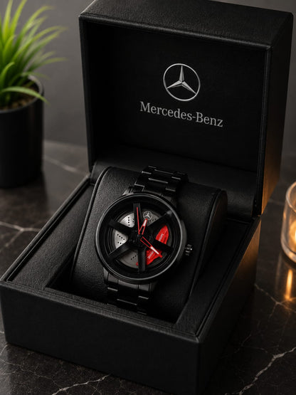 RELOJ CON DISEÑO AUTOMOTRIZ DE LUJO