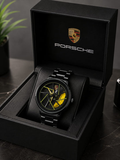 RELOJ CON DISEÑO AUTOMOTRIZ DE LUJO